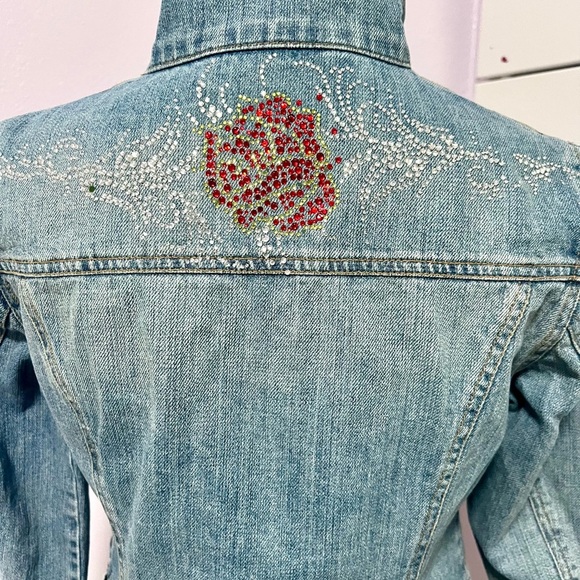 Chadwicks Blue Jean Jacket Classic Denim Style 4P - Picture 6 of 7